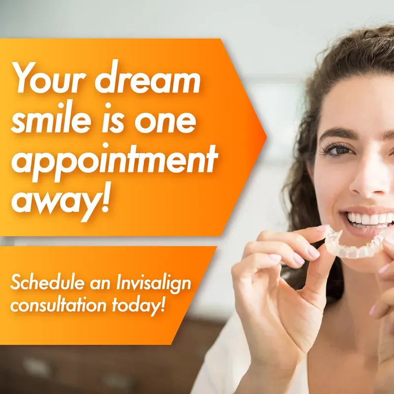 Anonymized invisalign dental ad, active 619 days